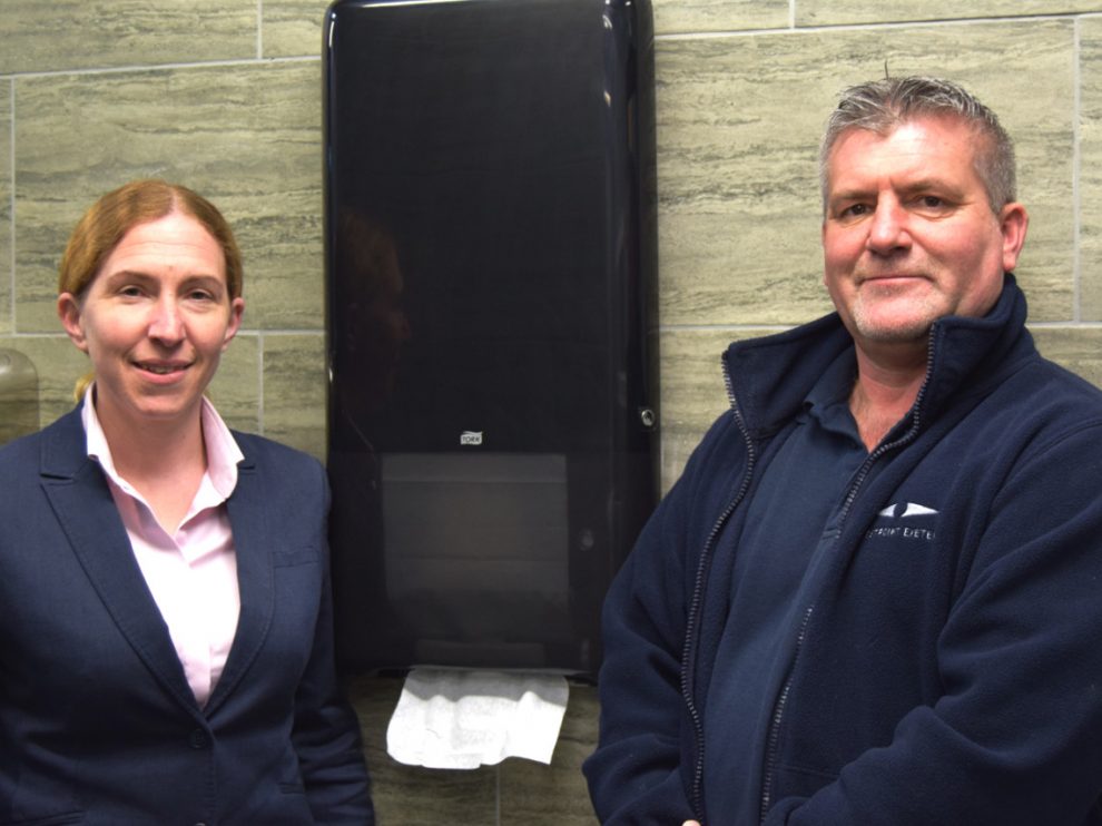 Westpoint promoting sustainable washrooms systems